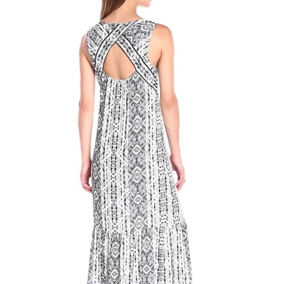 Splendid Taos Print Bohemian Maxi Dress Small - Picture 3 of 6